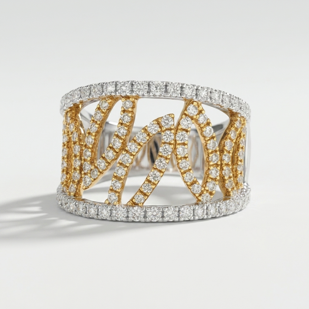 Elegant diamond ring, offering timeless elegance and sophistication