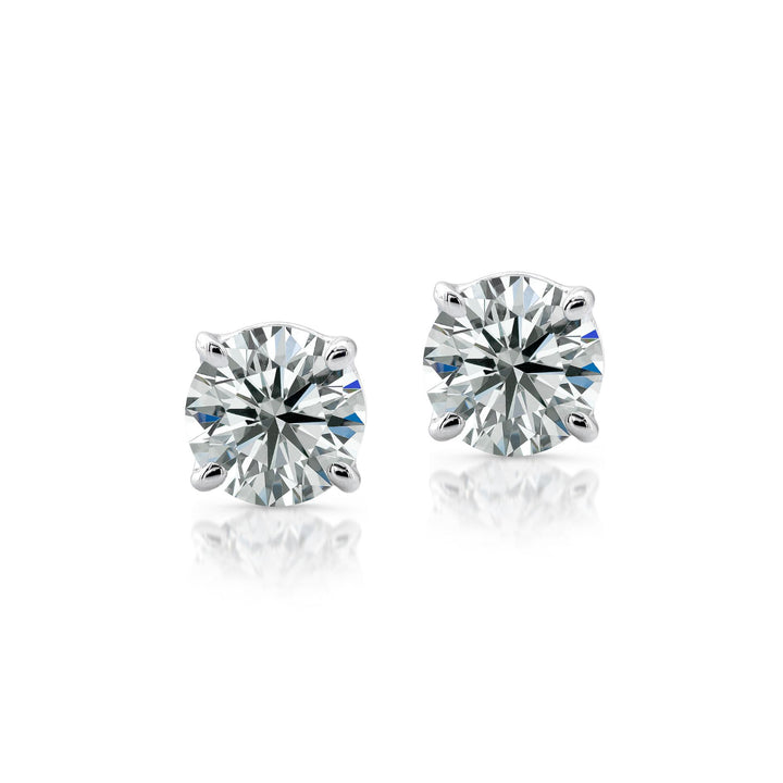 1.50ctw Round Diamond Lab Grown Stud Earrings