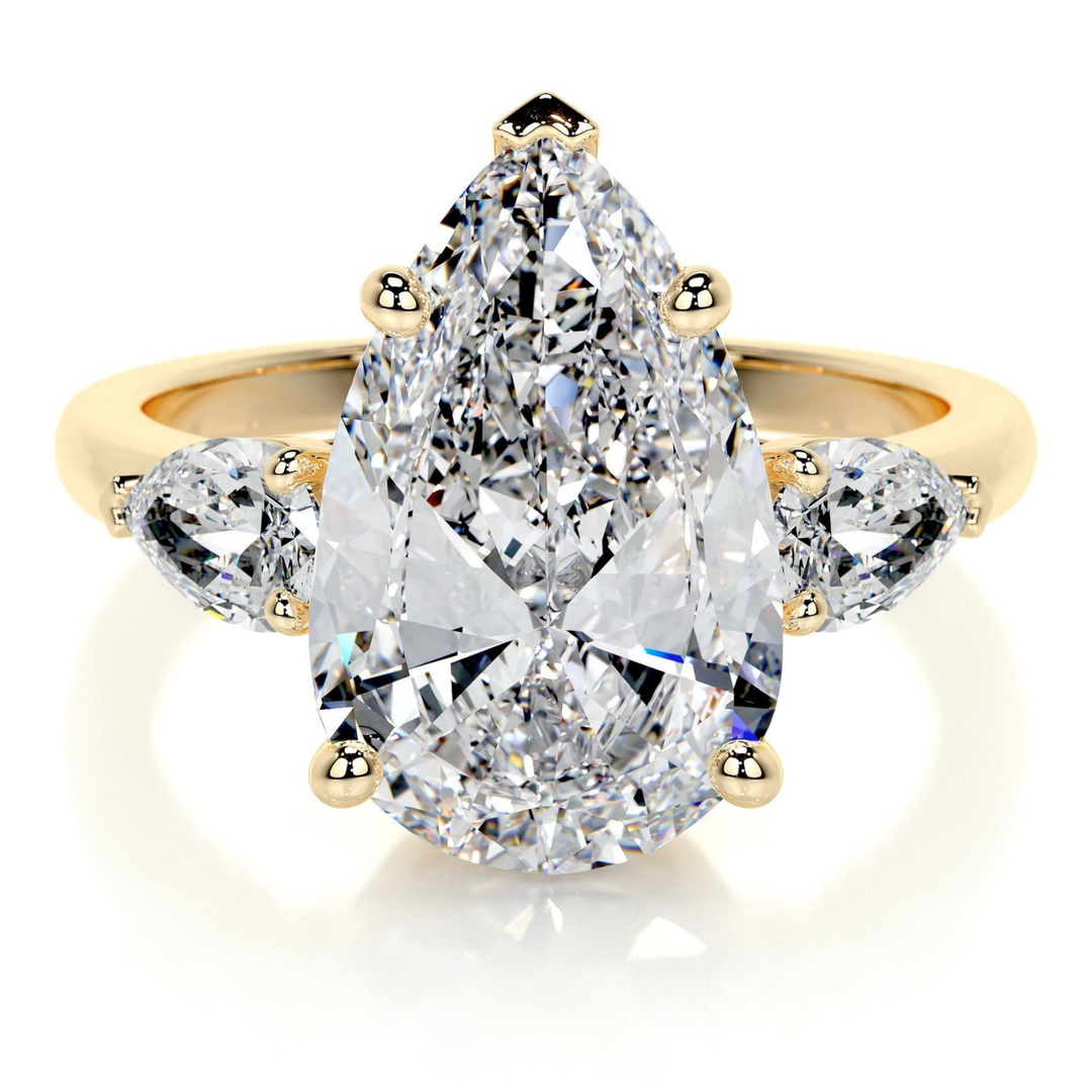 Accent - Pear Engagement Ring