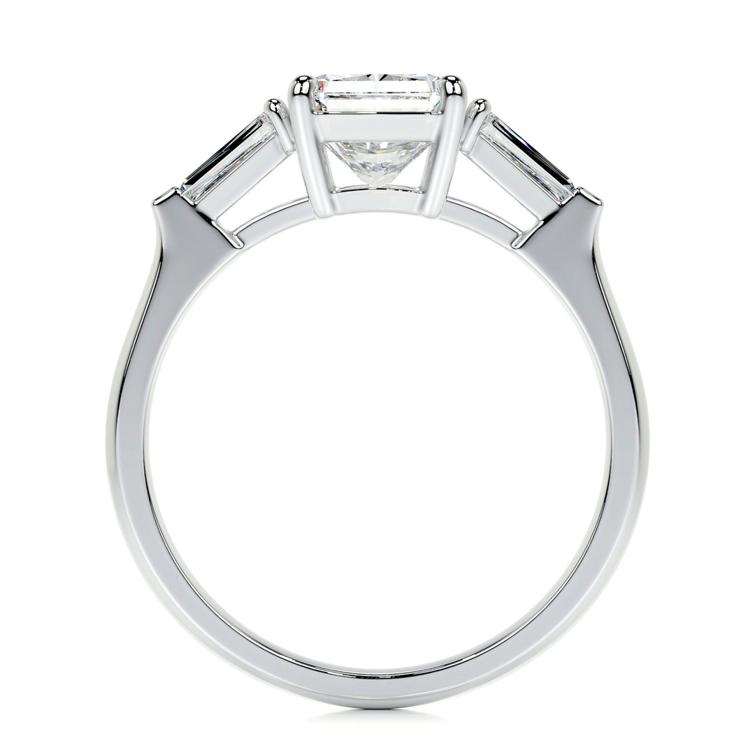 Accent - Radiant Engagement Ring