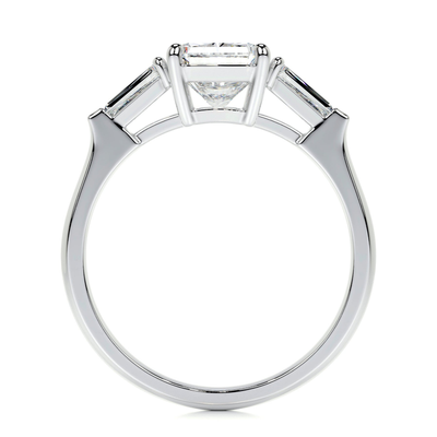 Accent - Radiant Engagement Ring