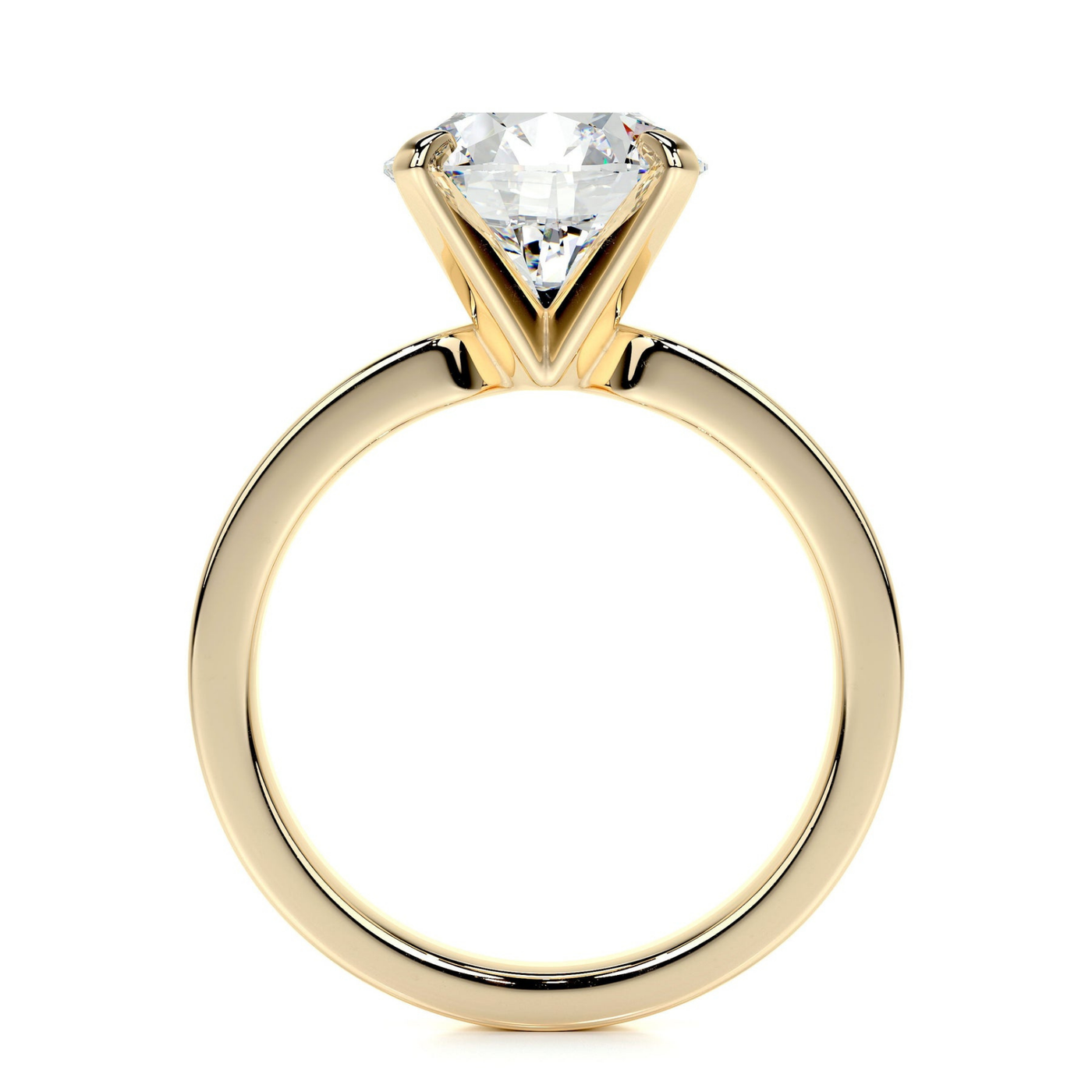 Solitaire - Round Engagement Ring