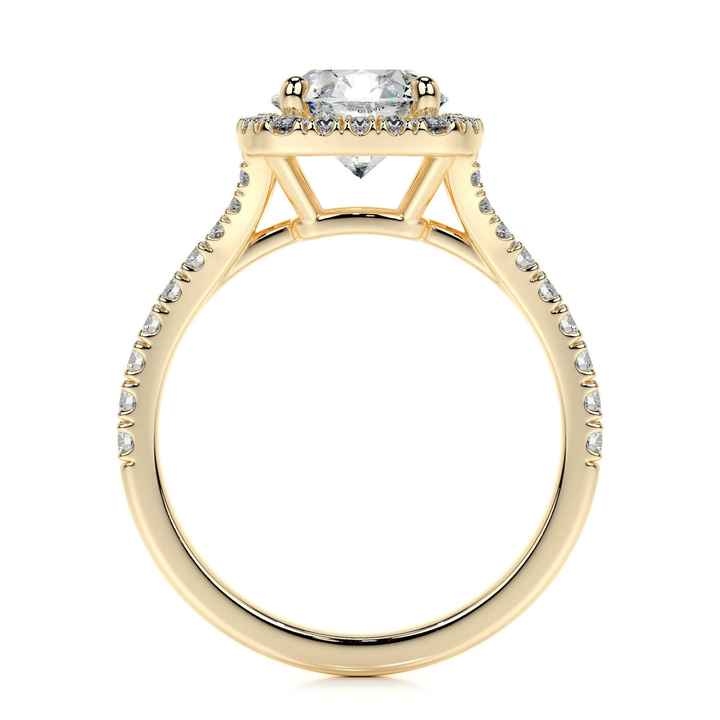 Halo  - Round Engagement Ring