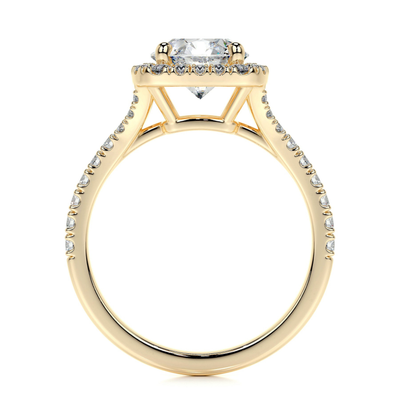 Halo  - Round Engagement Ring