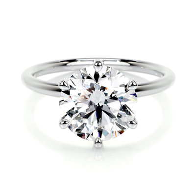 Classic Solitaire - Round Engagement Ring