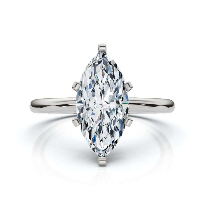 Classic Marquise Solitaire