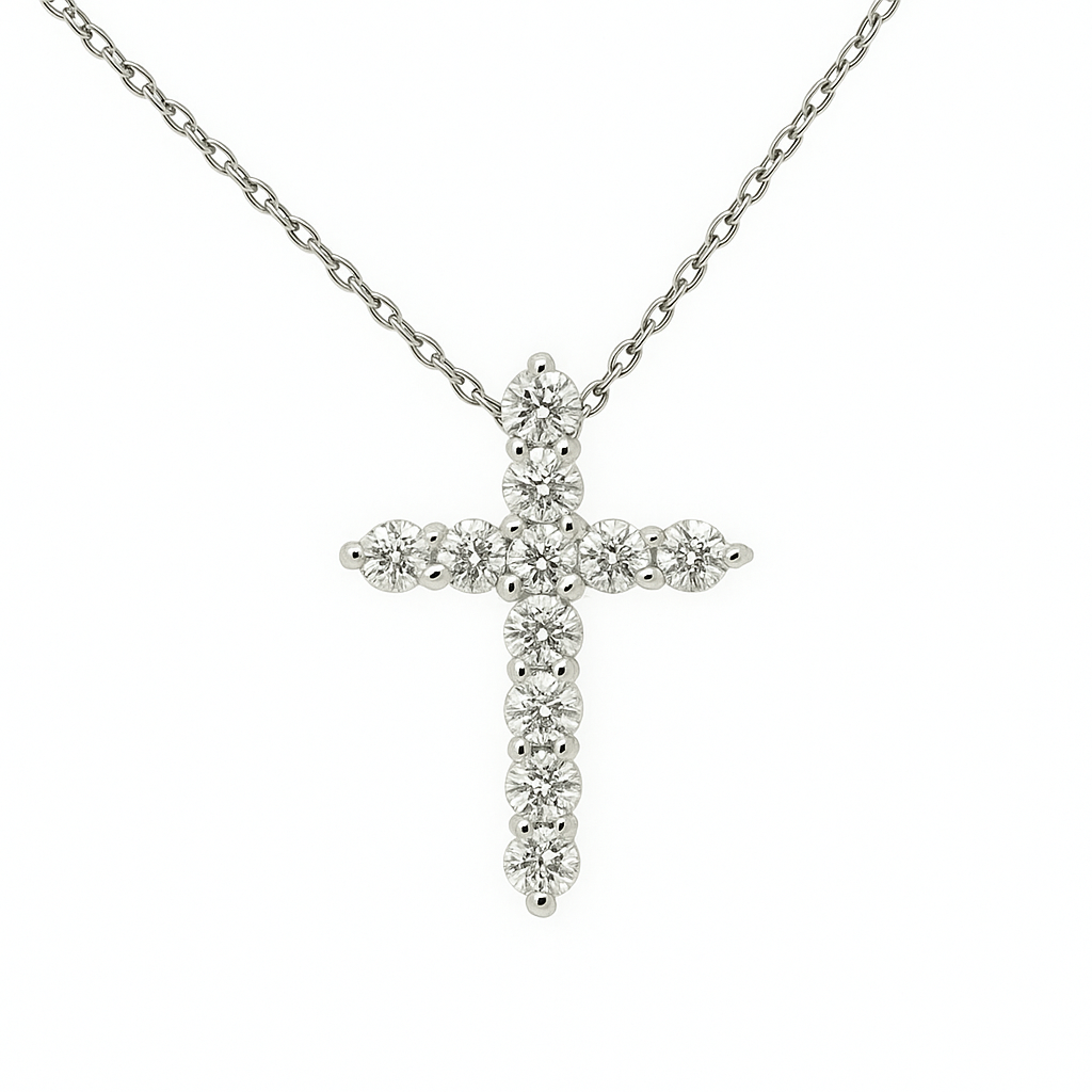 3.34ctw Diamond Cross - Lab Grown
