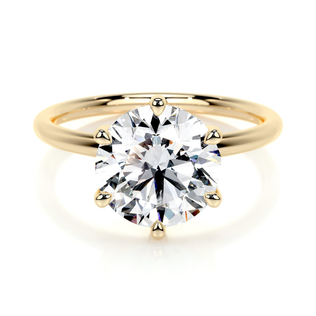 Classic Solitaire - Round Engagement Ring