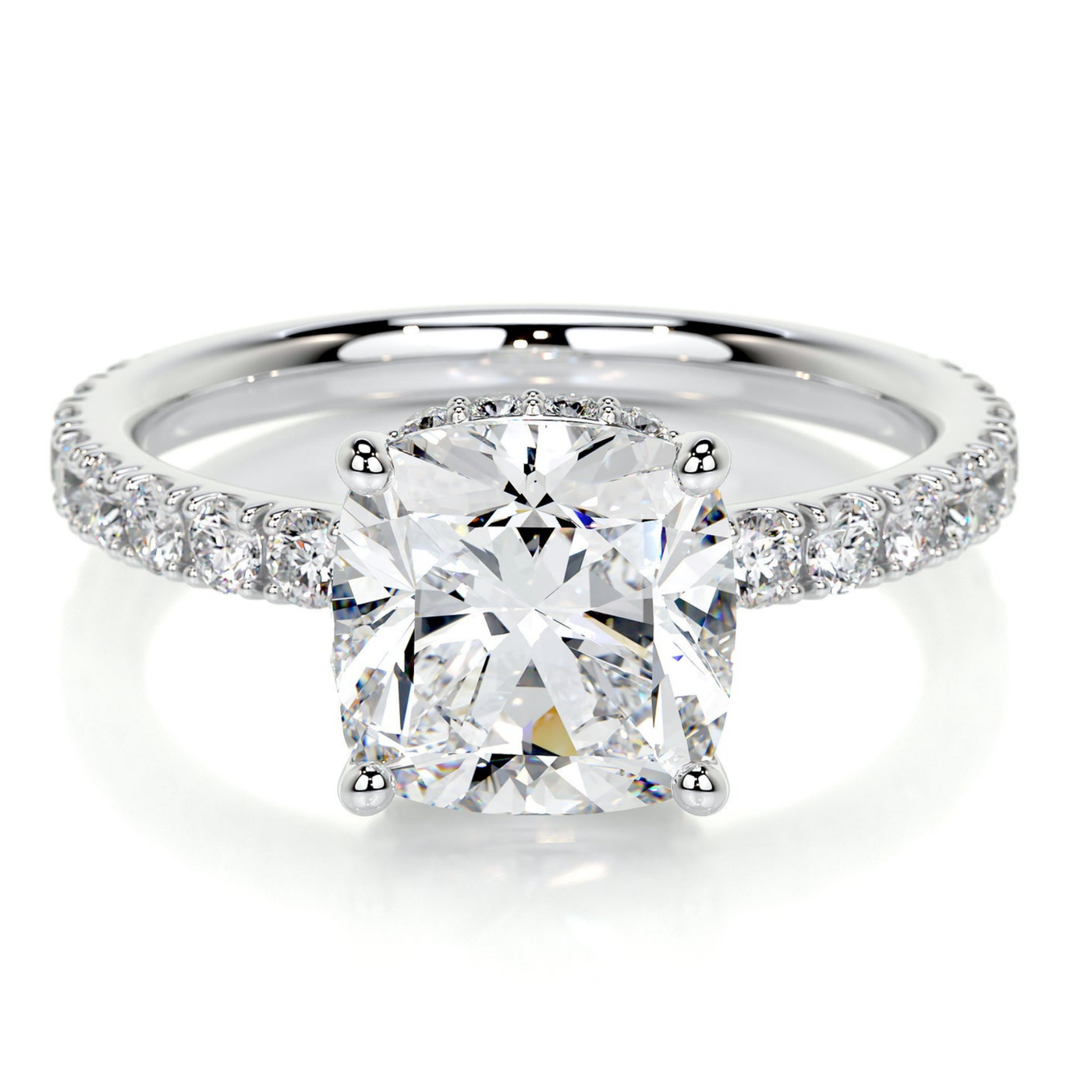 Delicate - Cushion Engagement Ring