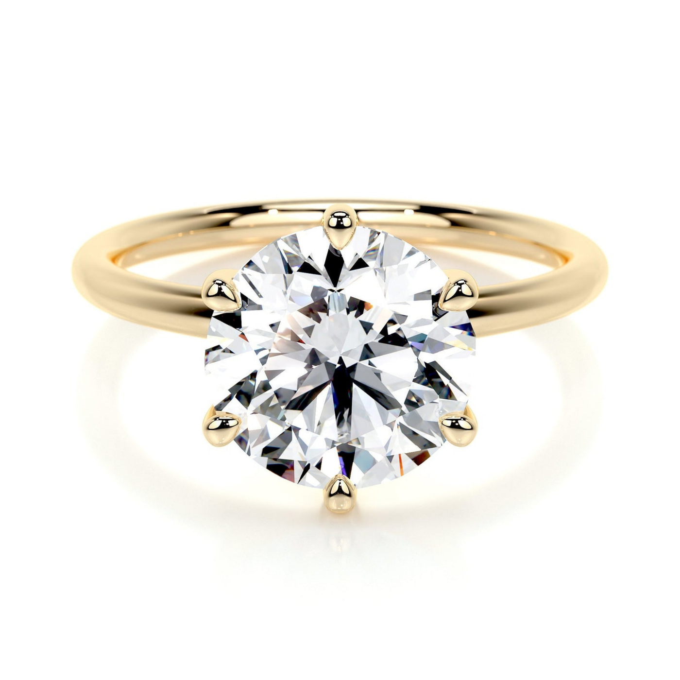 Classic Solitaire - Round Engagement Ring