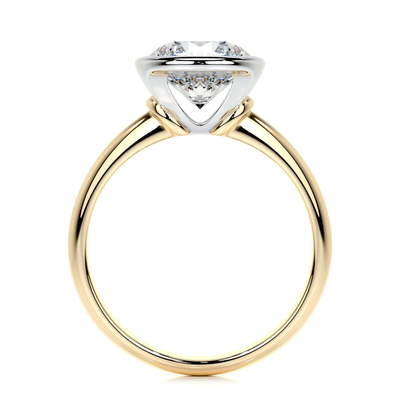 Bezel Solitaire - Round Engagement Ring