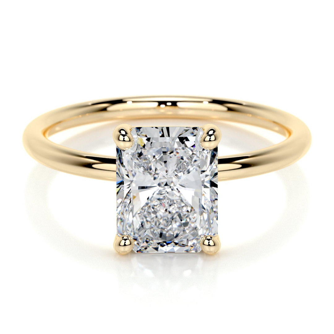 Solitaire - Radiant Engagement Ring