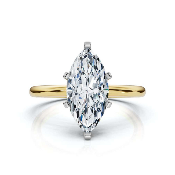 Classic Marquise Solitaire