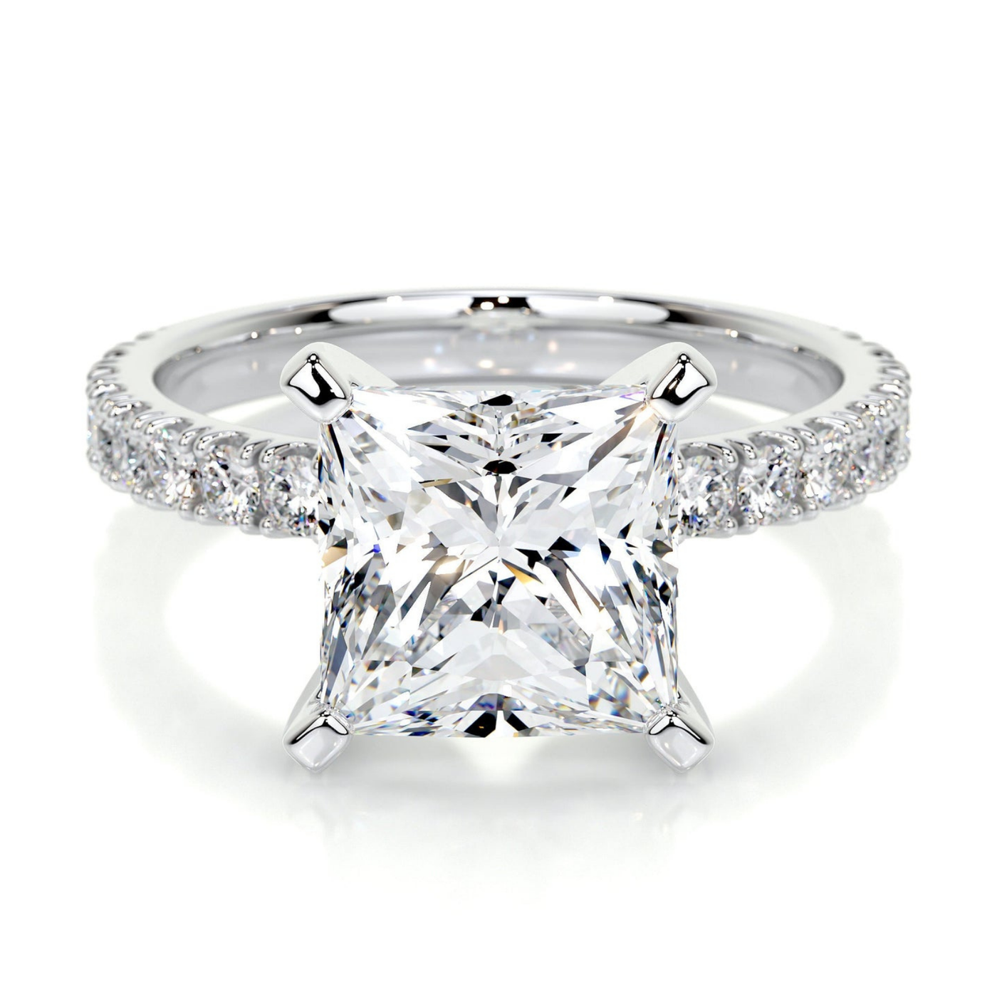 Delicate - Princess Engagement Ring