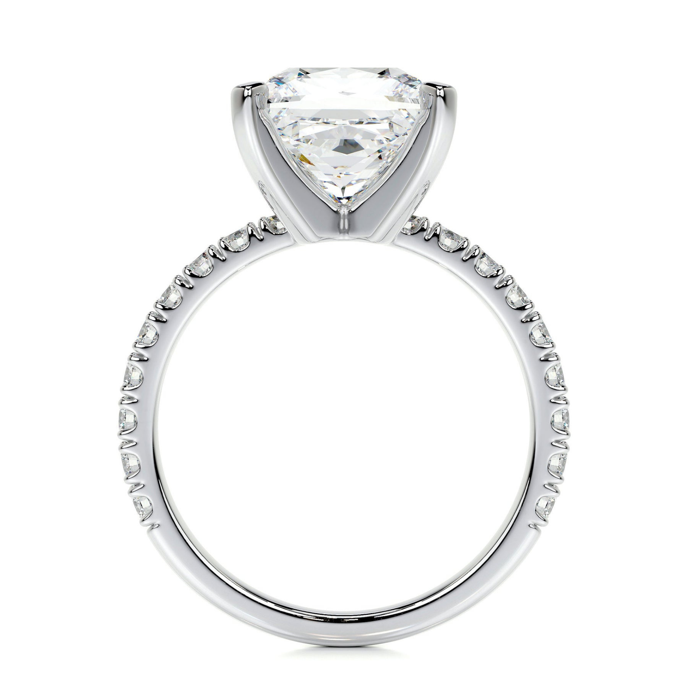 Delicate - Princess Engagement Ring