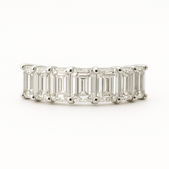 5.00ctw Emerald Cut Diamond Band