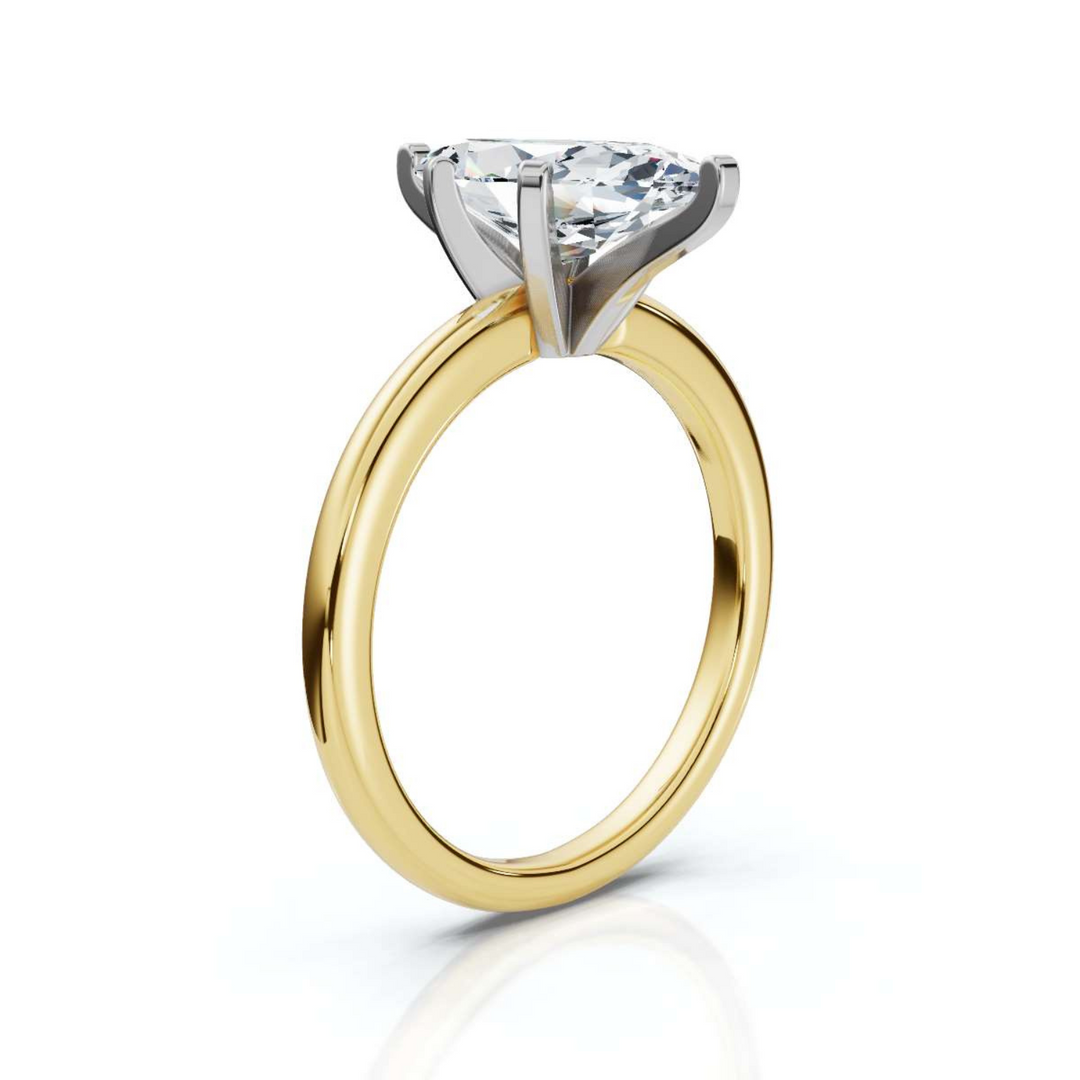 Classic Marquise Solitaire