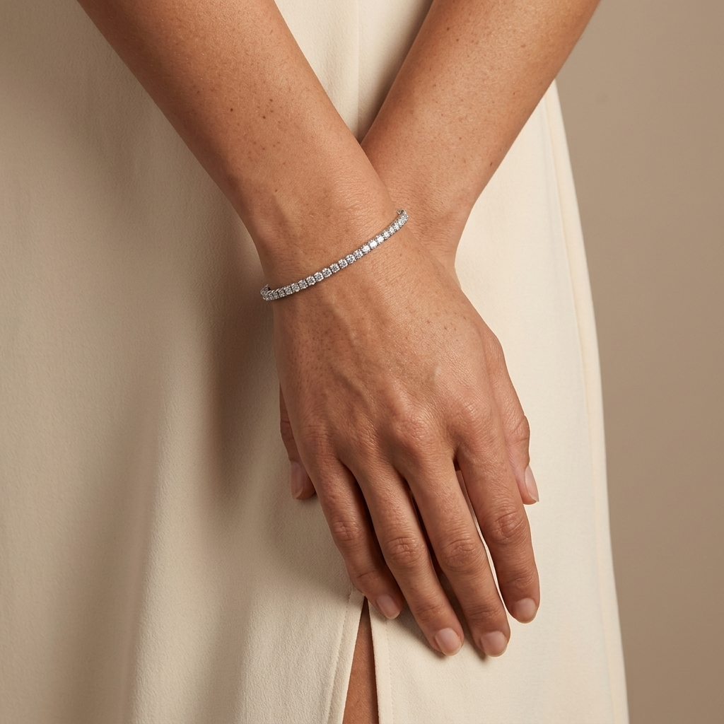 5.00ctw Diamond Flexible Bangle