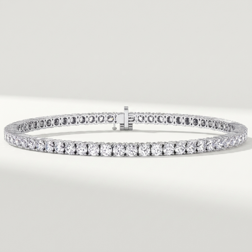 5.00ctw Round Lab Grown Diamond Bracelet