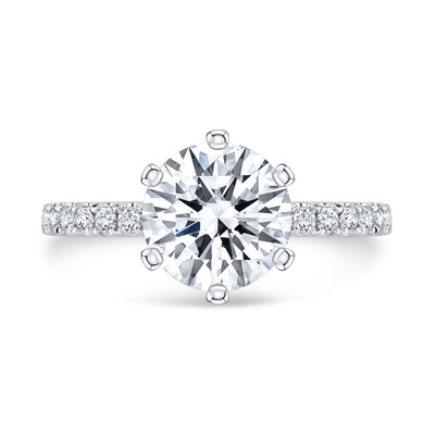 Delicate - Round Engagement Ring