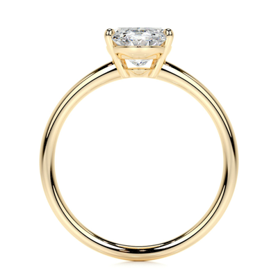 Classic Solitaire - Oval Engagement Ring