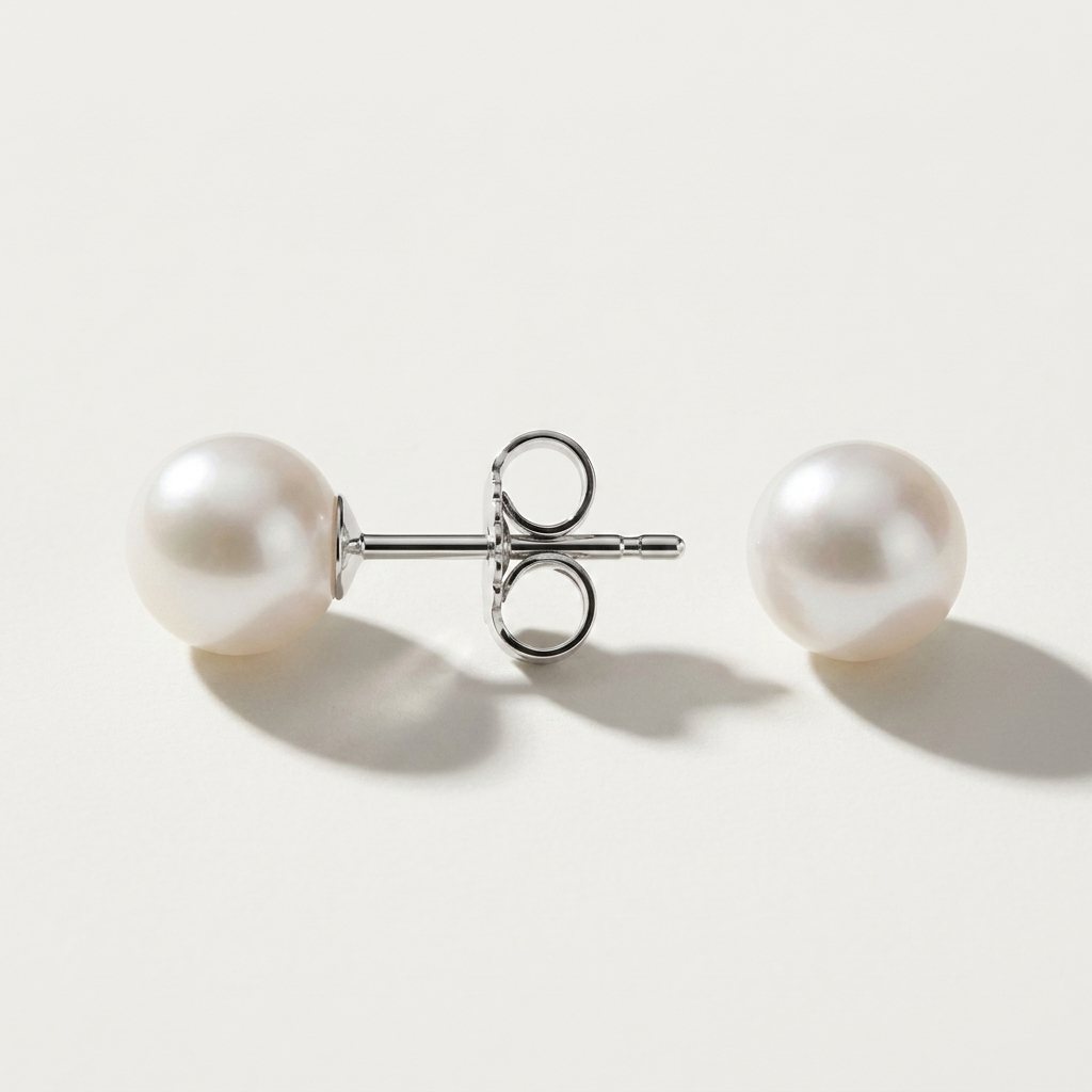Japanese Akoya Pearl Earrings