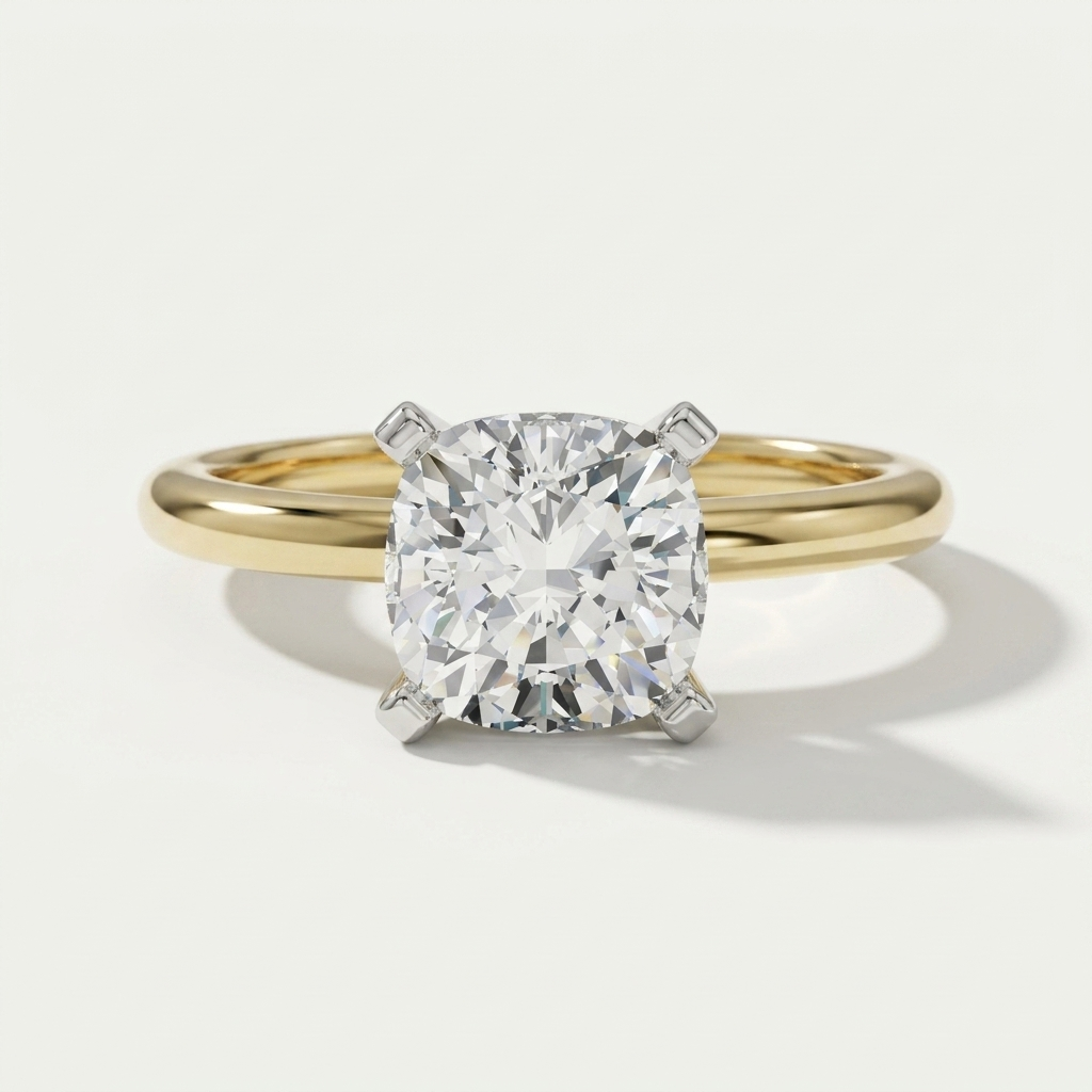 Classic Cushion Solitaire