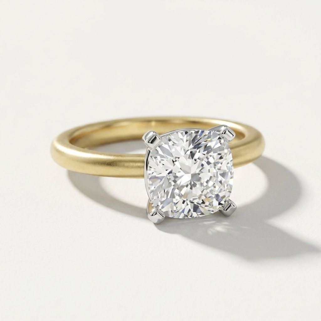 Classic Cushion Solitaire