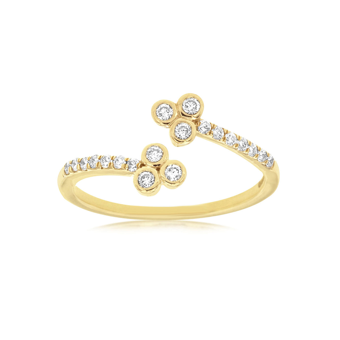 Diamond Yellow Gold Fashion Ring