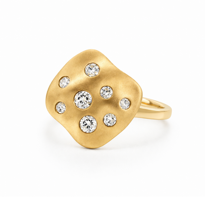 Diamond Free Form Ring