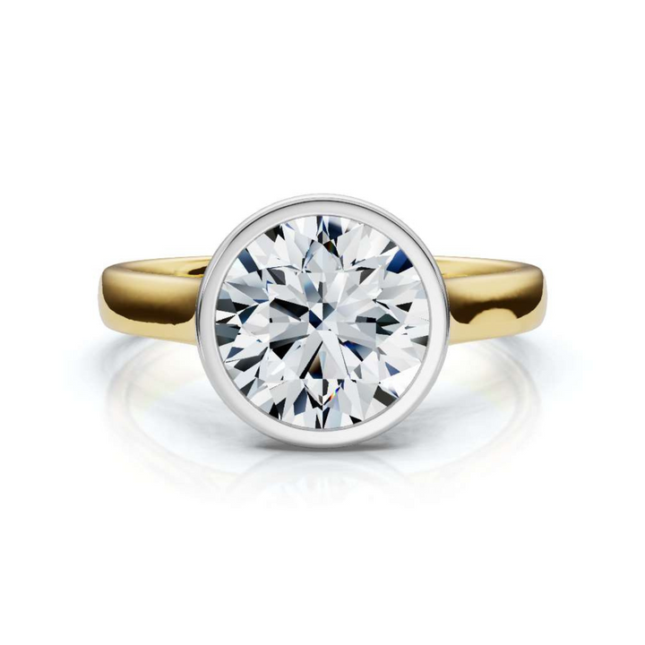 Bezel Round Solitaire