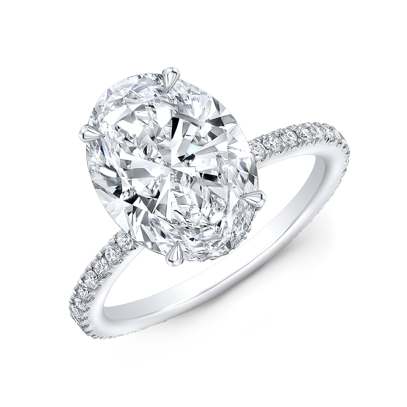 Delicate - Oval Engagement Ring