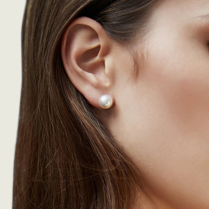 Japanese Akoya Pearl Earrings