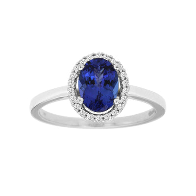 Tanzanite & Diamond Fashion Ring