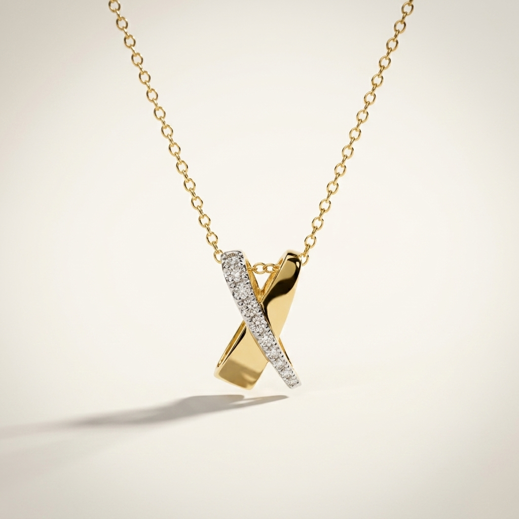 Beautiful diamond necklace, adding radiant sparkle to any occasion