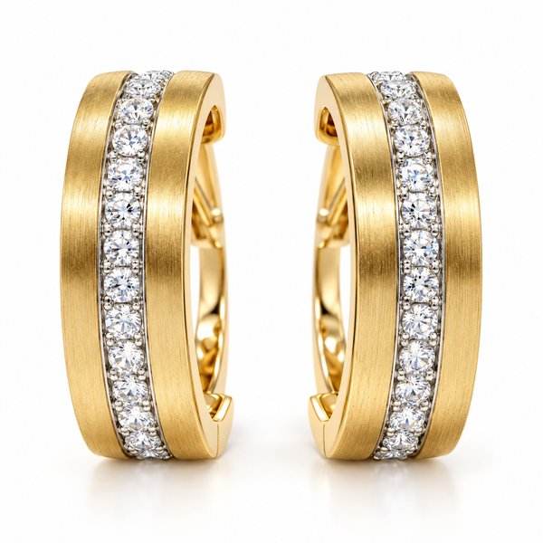 0.20ctw Diamond Fashion Gold Earrings