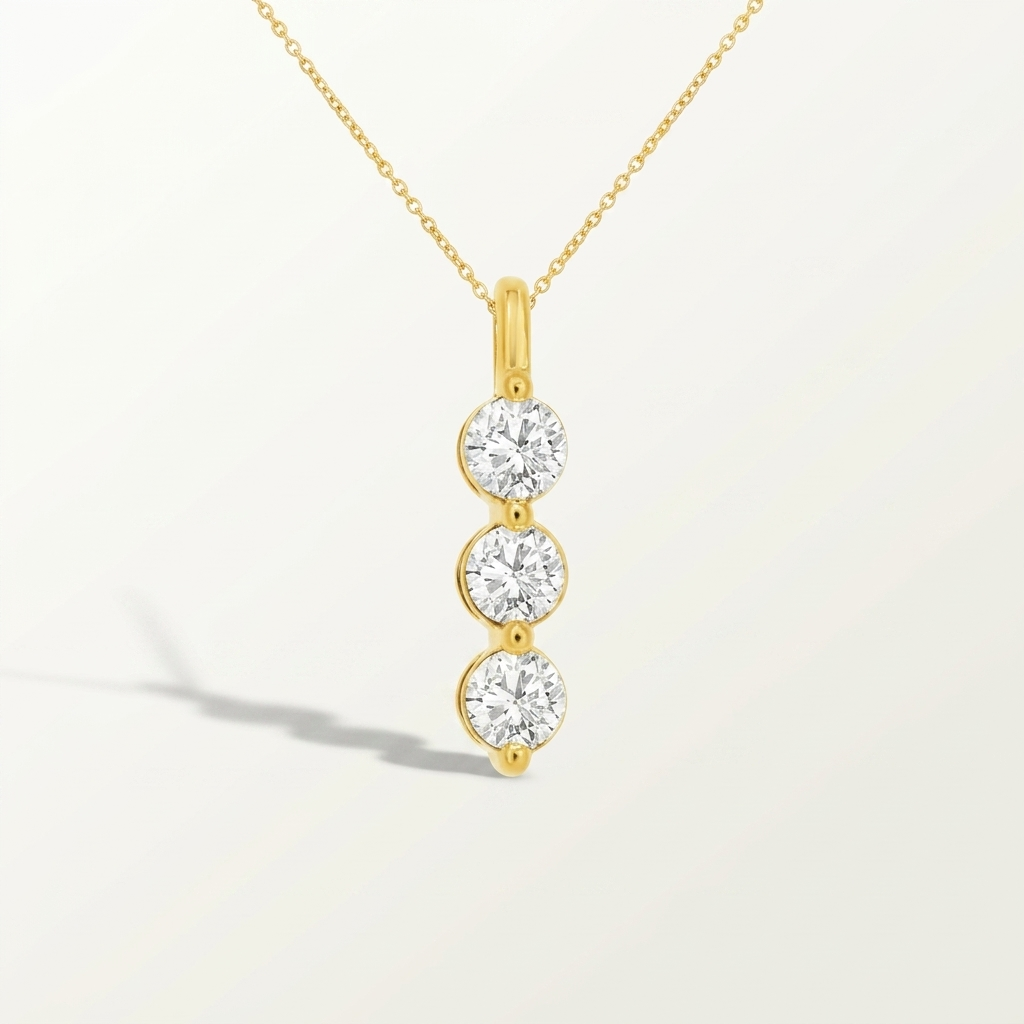 0.50ctw Diamond Lab Grown Necklace