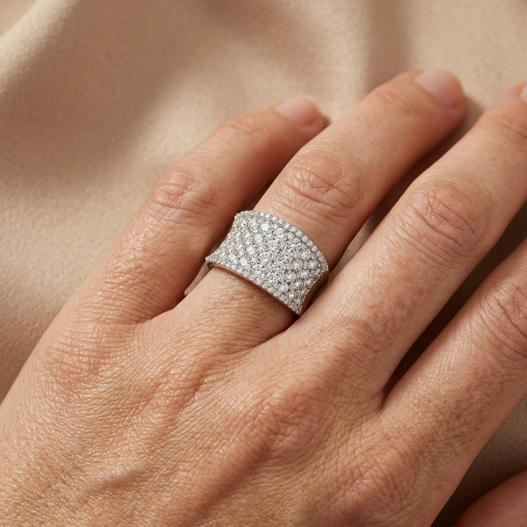 2.50ctw Diamond Pave Ring