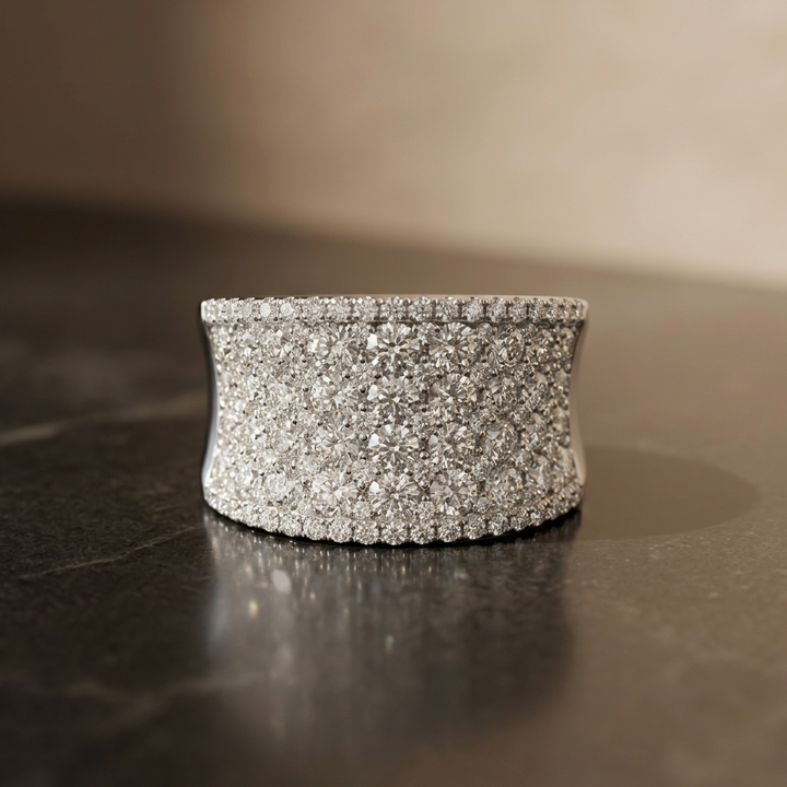 2.50ctw Diamond Pave Ring