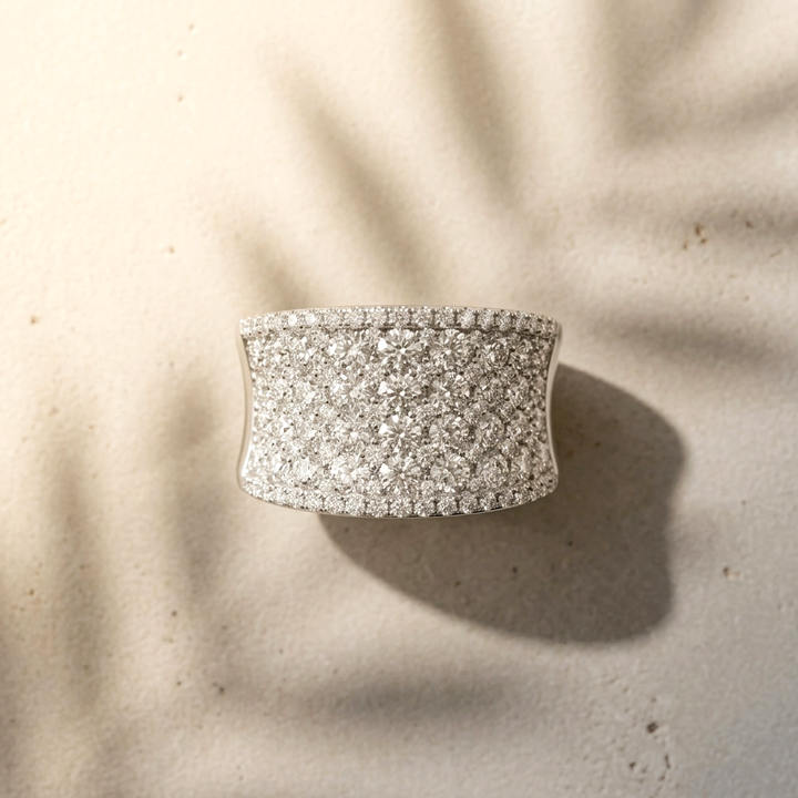 2.50ctw Diamond Pave Ring