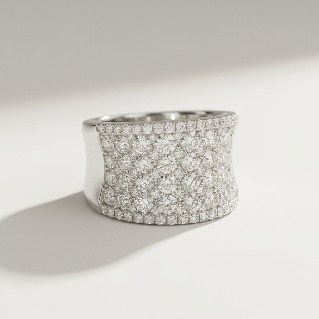 2.50ctw Diamond Pave Ring