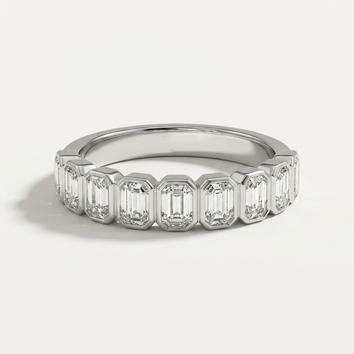 1.00ctw Baguette Bezel Set Diamond Band