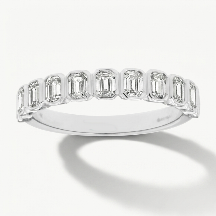 1.00ctw Baguette Bezel Set Diamond Band