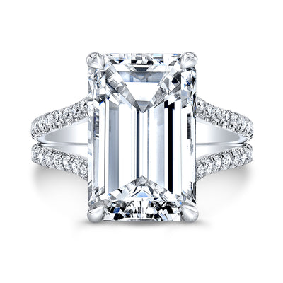 Split - Emerald Engagement Ring