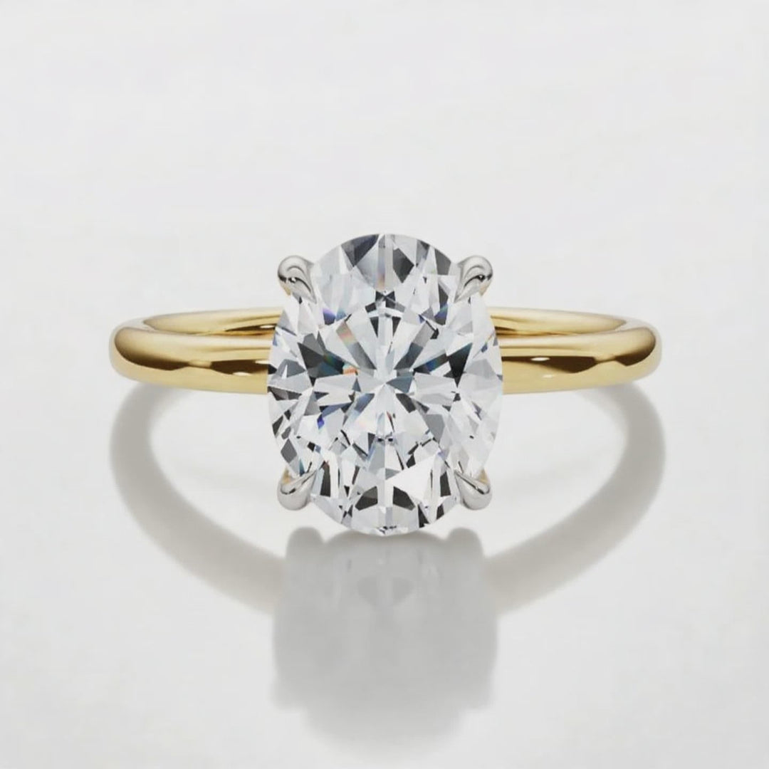 Classic Oval Solitaire