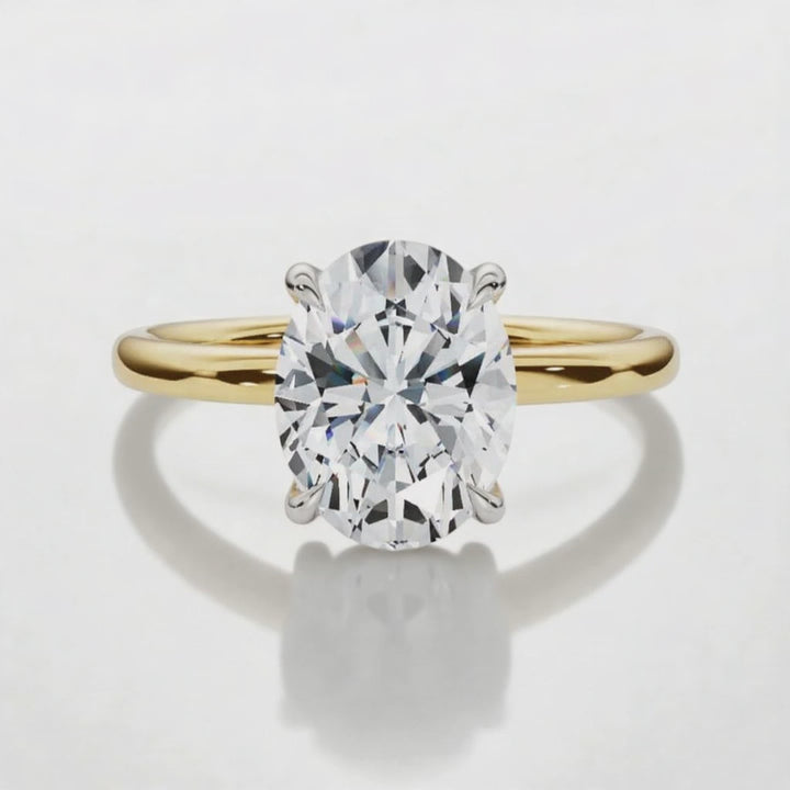 Classic Oval Solitaire