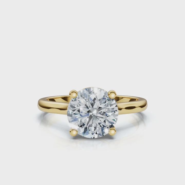 Round Lucida Solitaire