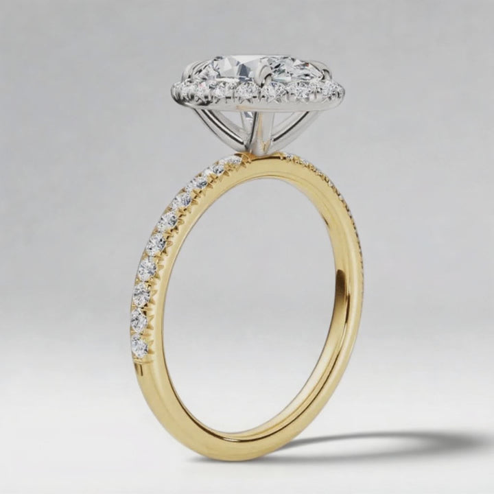 Halo Oval Accent