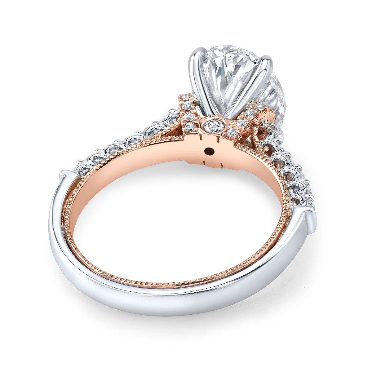 Pinkish - Oval Engagement Ring