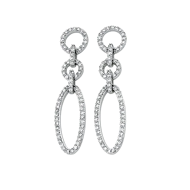 Diamond Dangle Fashion Earrings